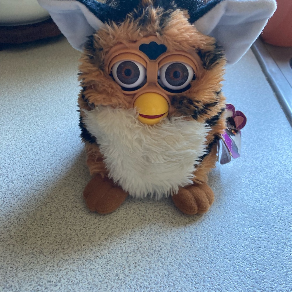 Original 1998 yellow tiger Furby